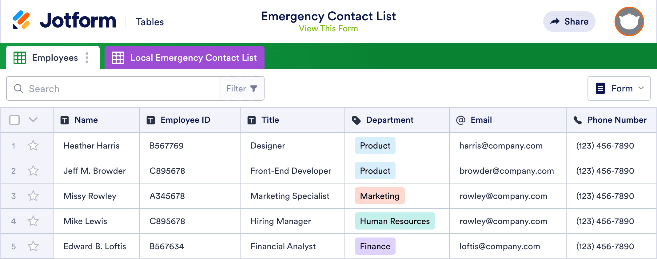 free-employee-emergency-contact-form-pdf-word-eforms-free-printable