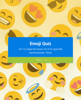 Form Templates: Emoji Quiz Template