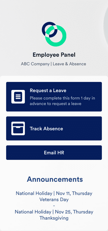 Employee Absence Tracking App