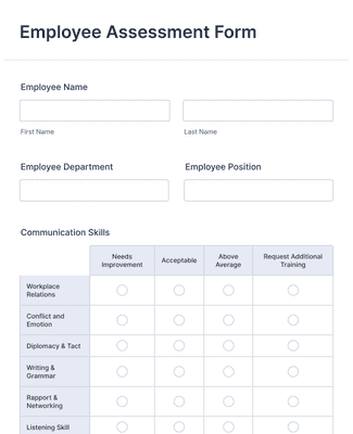Template employee-assessment-form