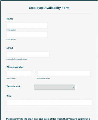 Employee Report Of Tip Form Template | Jotform