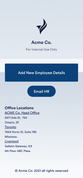 Employee Directory App