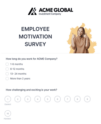 Employee Motivation Survey