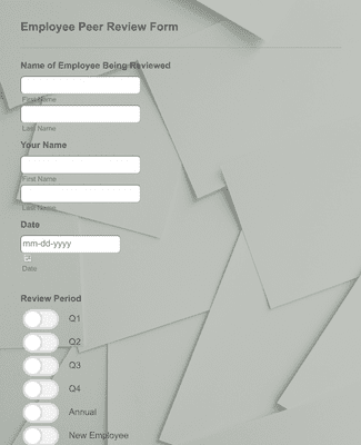 Employee Observation Form Template | Jotform