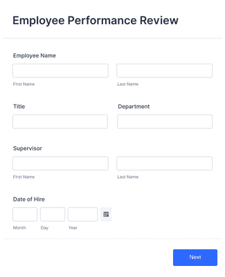 Employee Reliability Survey Form Template | Jotform
