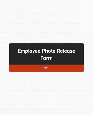 Form Templates: Employee Photo Release Form