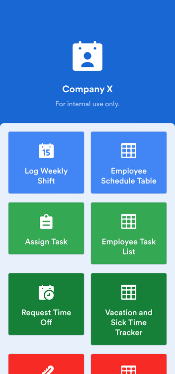 Employee Scheduling App