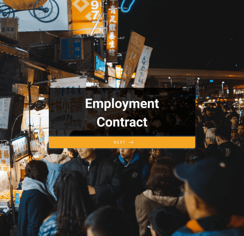 Form Templates: Employment Contract Form