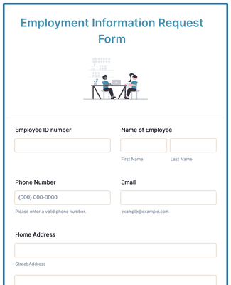 request for employment information form