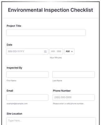 First Aid Kit Inspection Form Template | Jotform