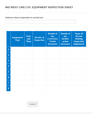 Opacity Check Sheet Form Template | Jotform