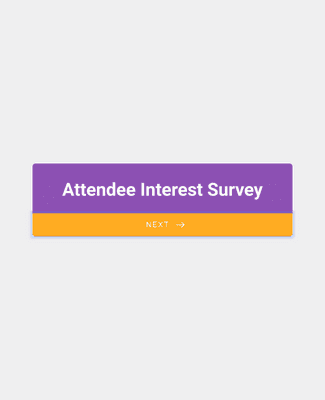 Event Attendee Interest Survey
