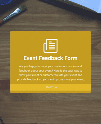 Event Feedback Form
