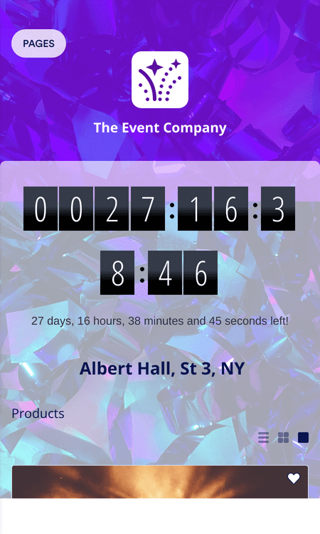 Template event-registration-app-with-countdown-private-1