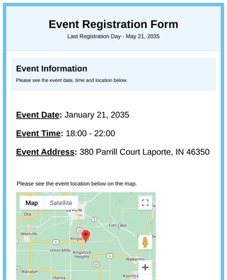 Workshop Registration Form Template | Jotform