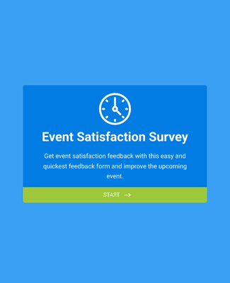 Form Templates: Event Satisfaction Survey Form