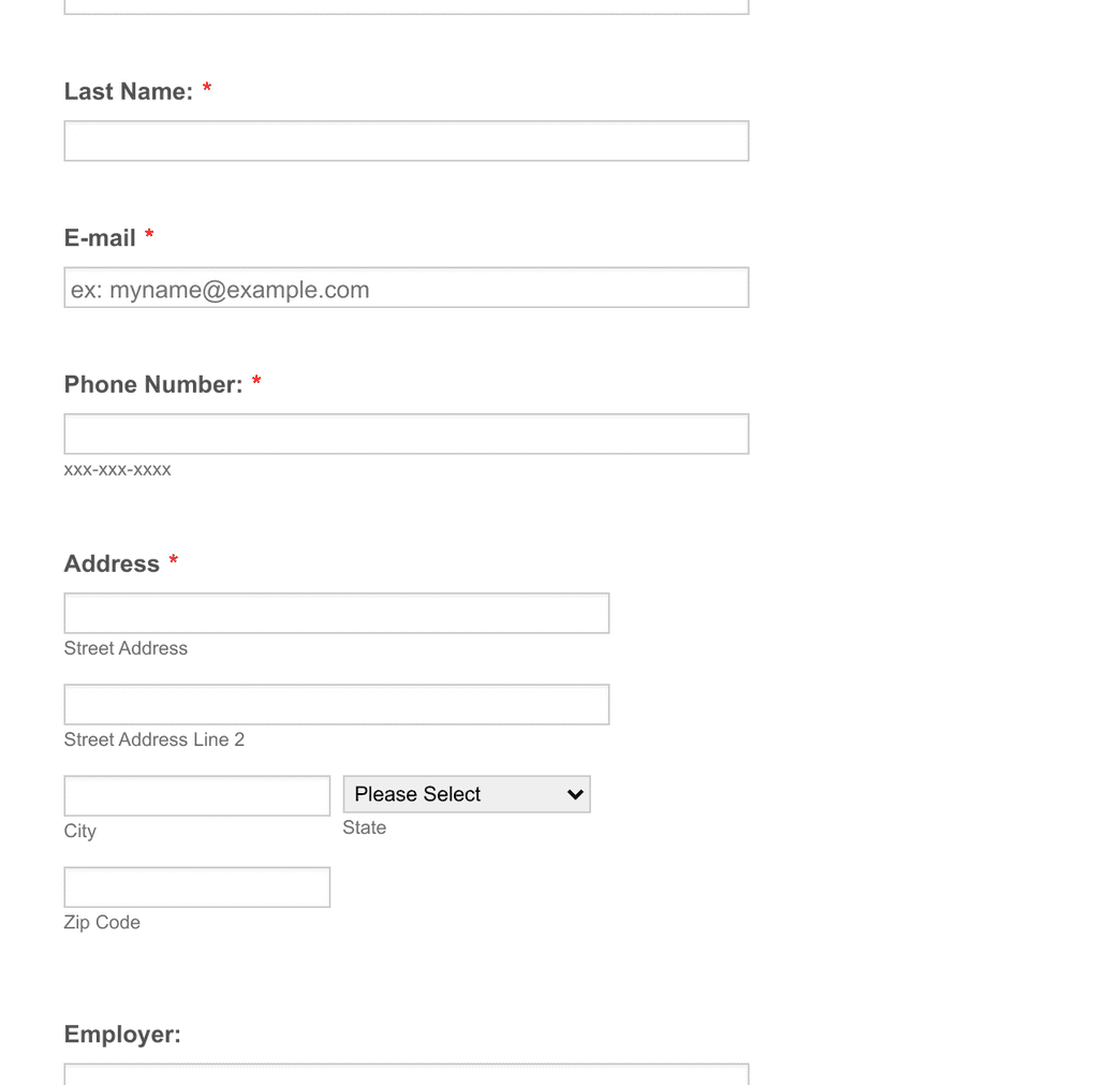 EXAMPLE: Make a contribution to *CANDIDATE* Form Template | Jotform