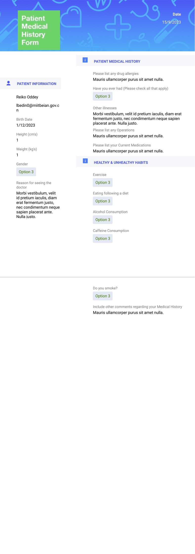 Example1 - PDF 템플릿 | Jform