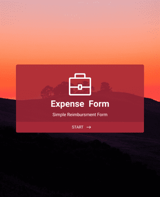 Form Templates: Expense Reimbursement Form with Calculations