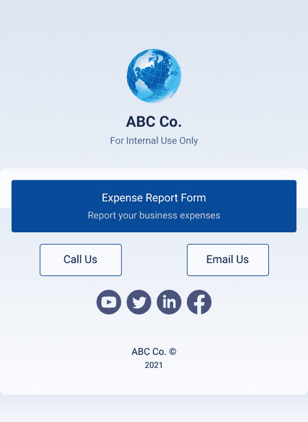 Expense Report App