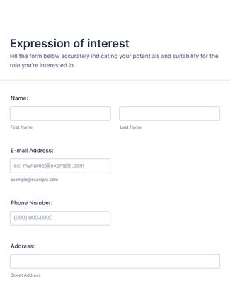How to Write an Expression of Interest (with Samples)