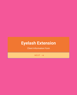 Eyelash Extension Consultation Forms