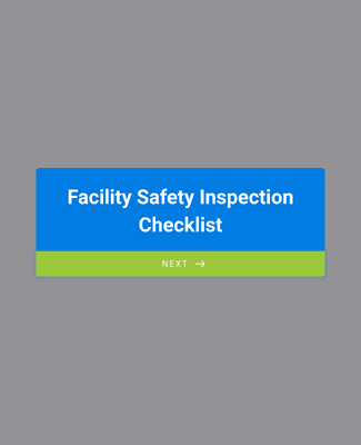 Facility Safety Inspection Checklist