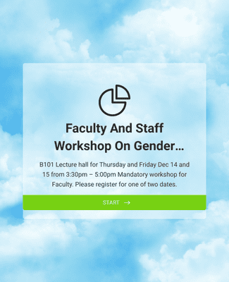 Form Templates: Faculty and Staff Workshop on Gender Equality and Implicit Bias