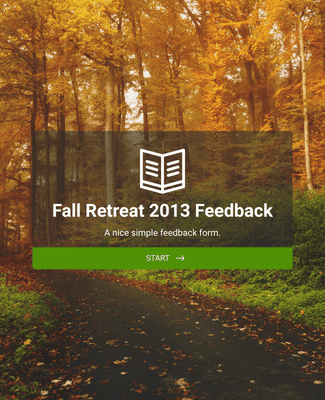 Fall Retreat 2013 Feedback