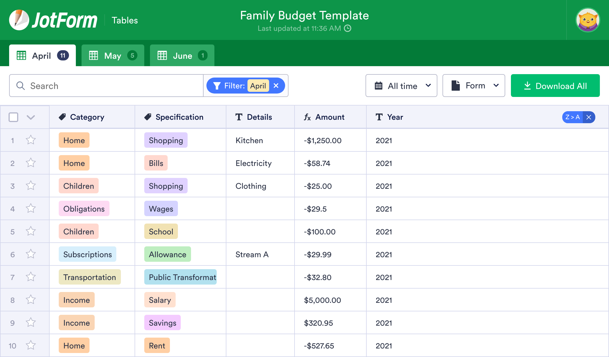 family-budget-template-jotform-tables