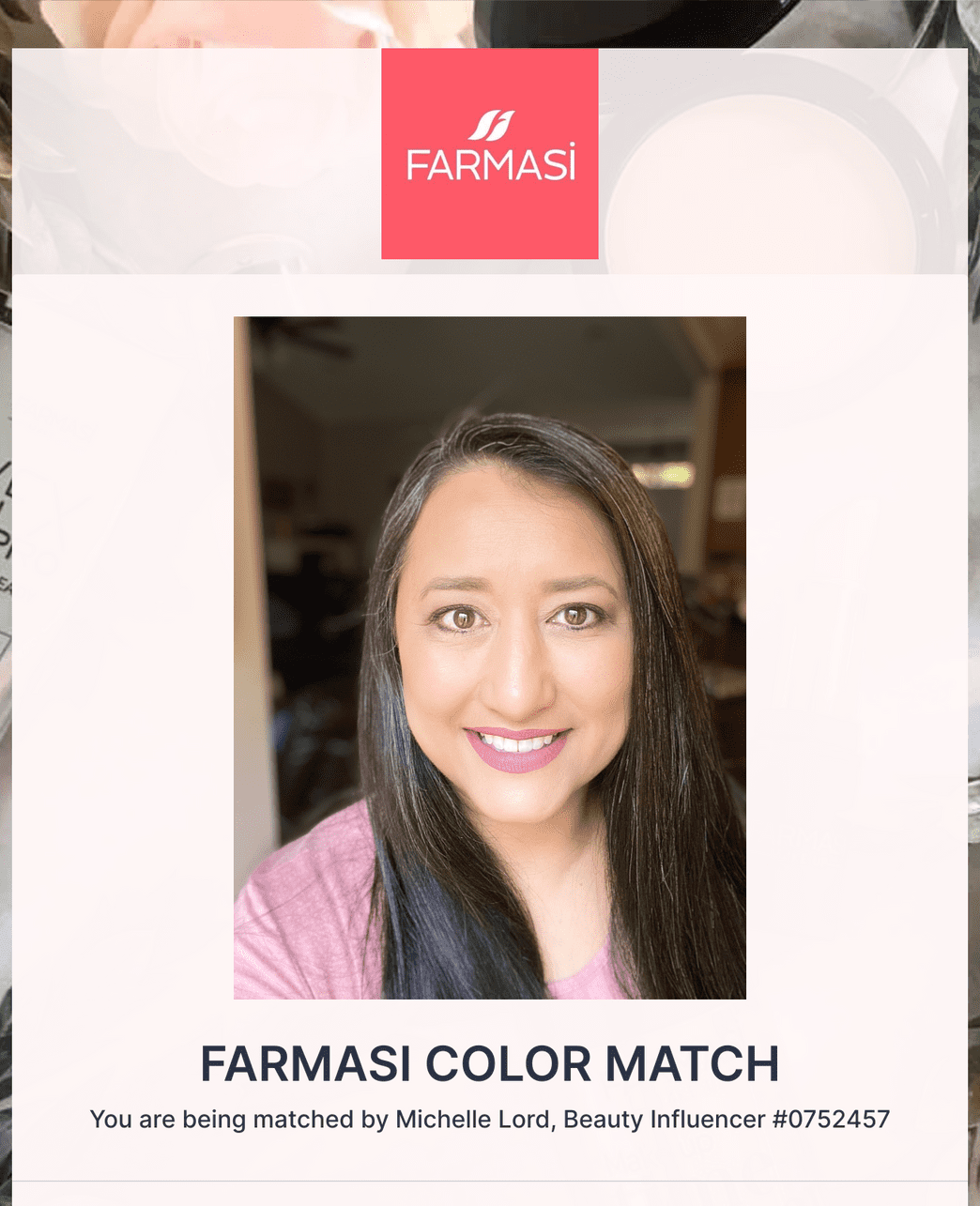 FARMASI COLOR MATCH Form Template Jotform