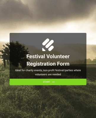 Festival Volunteer Registration Form