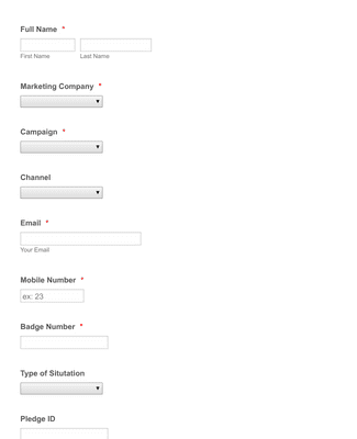 Field Feedback Form 1 Form Template | Jotform