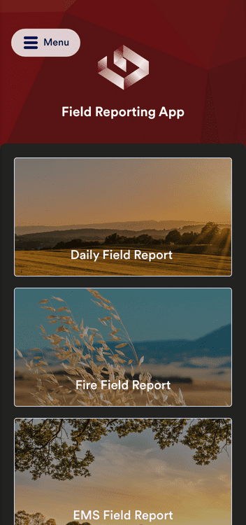Field Reporting App