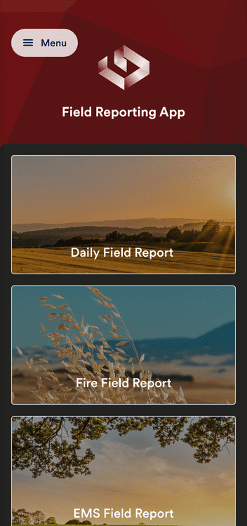Field Reporting App