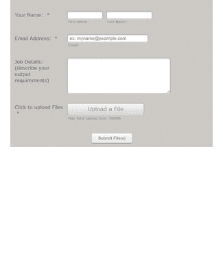 Upload Form Example Good Design Upload Form Template | Jotform