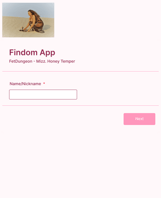 Findom App - Part 1