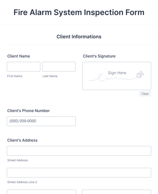 Fire Door Inspection Form Template Jotform