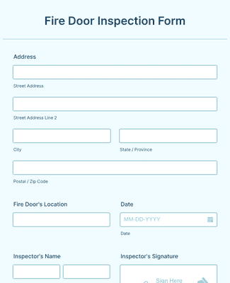 Quality Control Inspection Form Template | Jotform