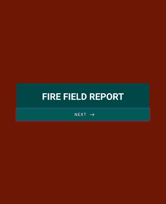 Form Templates: FIRE FIELD REPORT