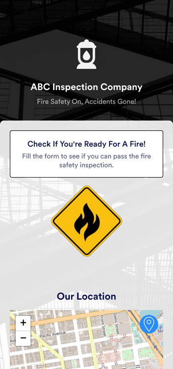 Fire Risk Assessment App