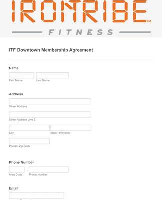 anytime fitness membership agreement