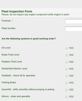 Lockout Tagout Inspection Form Template | Jotform