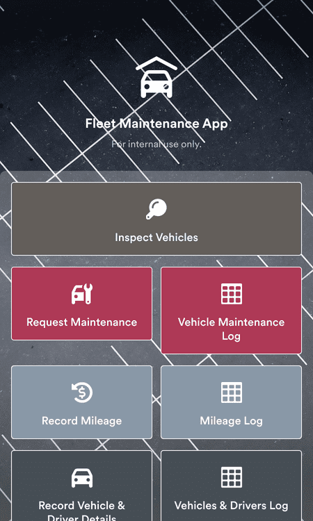 Fleet Maintenance App