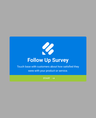 Follow Up Survey