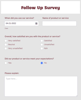 Apple Form Example Apple Survey Form Template | Jotform