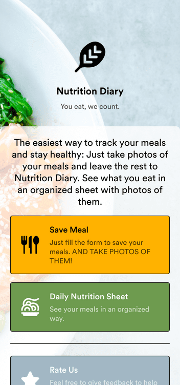 Food Journal App