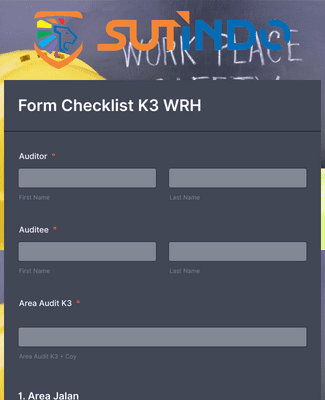 Form Checklist K3 WRH 