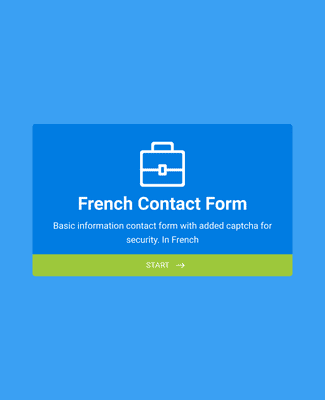 Form Templates: Formulaire De Contact Basique