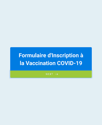 Formulaire d'Inscription à la Vaccination COVID-19